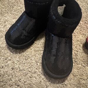 UGG Black Sequin Boots